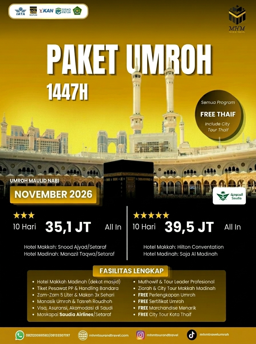 Umroh November 2026 Reg